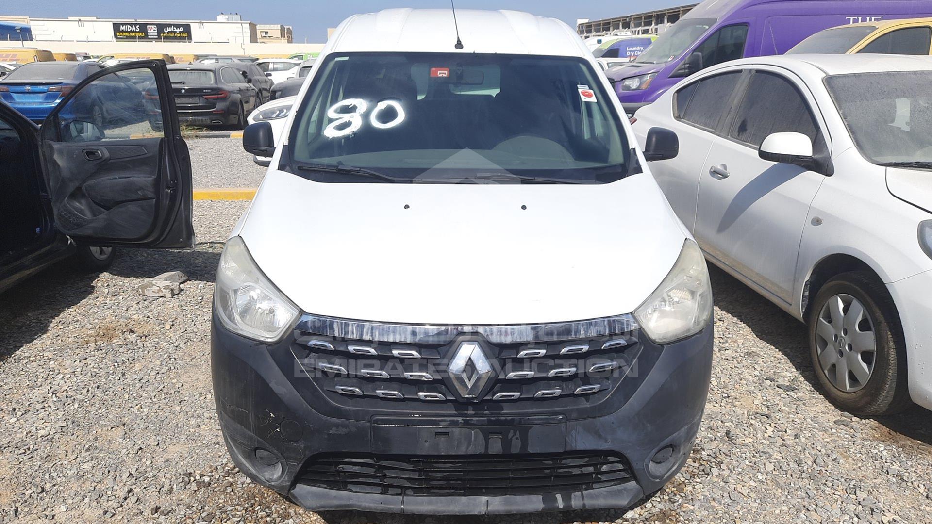 2019 RENAULT DOKKER VIN: VF18SRB44KG465634