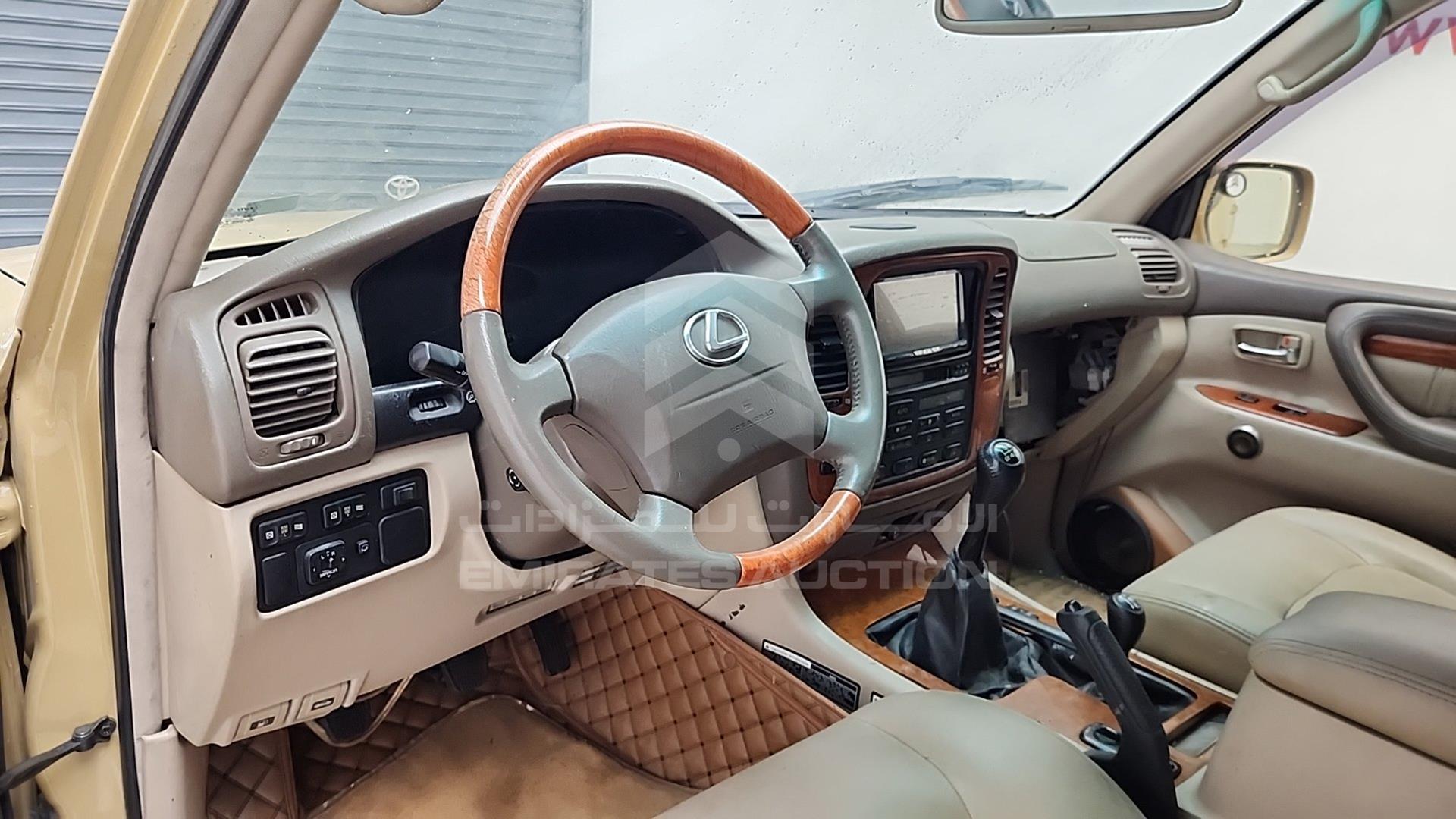 1999 LEXUS LX 470 VIN: JT6HT00W7Y0087848