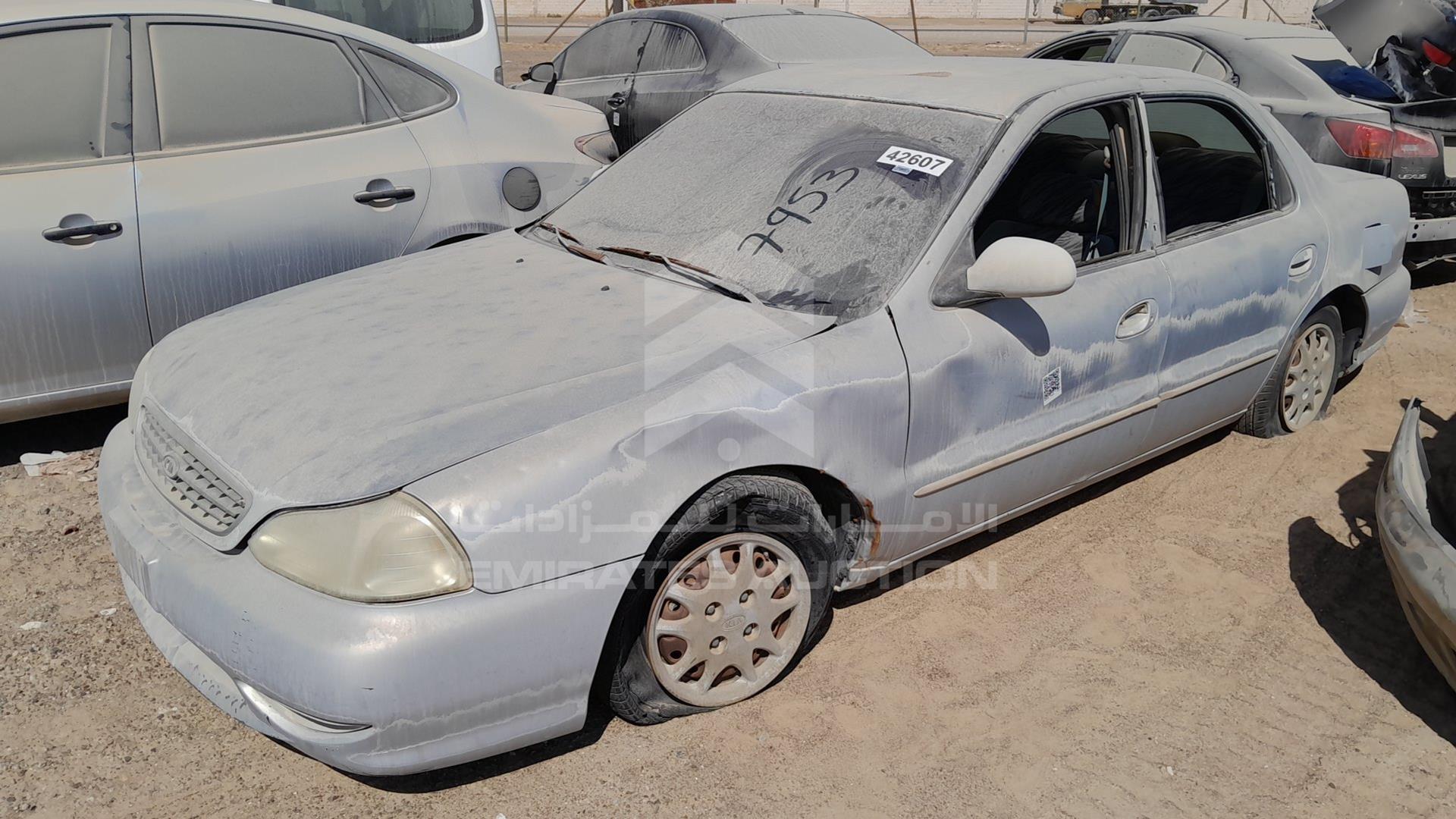 2000 KIA CLARUS VIN: KNAGC229XY5534275