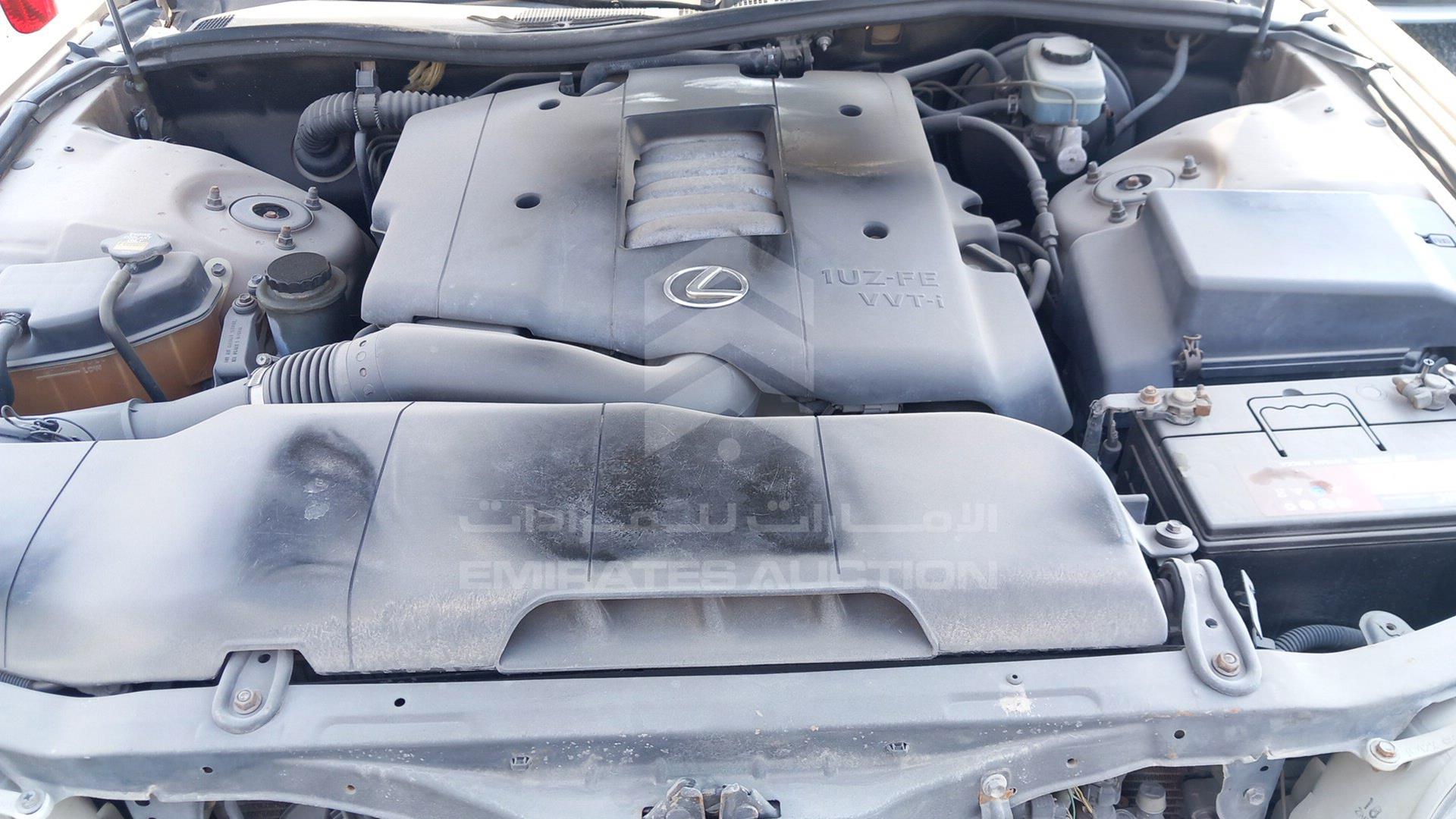 2000 LEXUS LS400 VIN: JT8BH28F5Y0169821