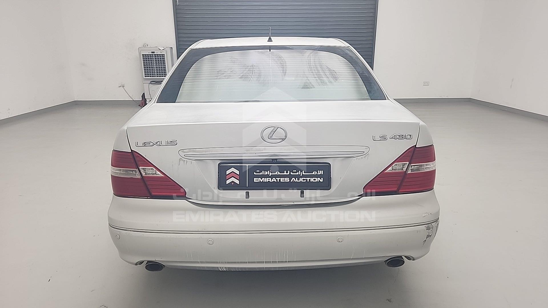 2005 LEXUS LS 430 VIN: JTHBN36F455026763