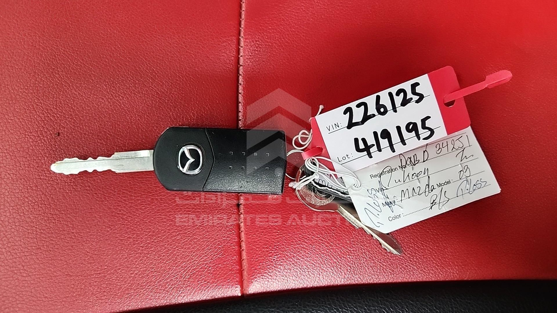 2011 MAZDA 3 VIN: JM7BL12Z2B1226125