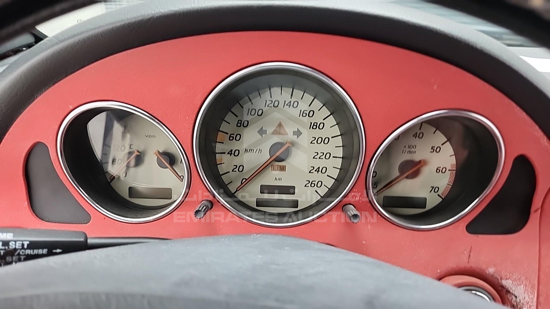 2000 MERCEDES SLK230 VIN: WDB1704471F115333