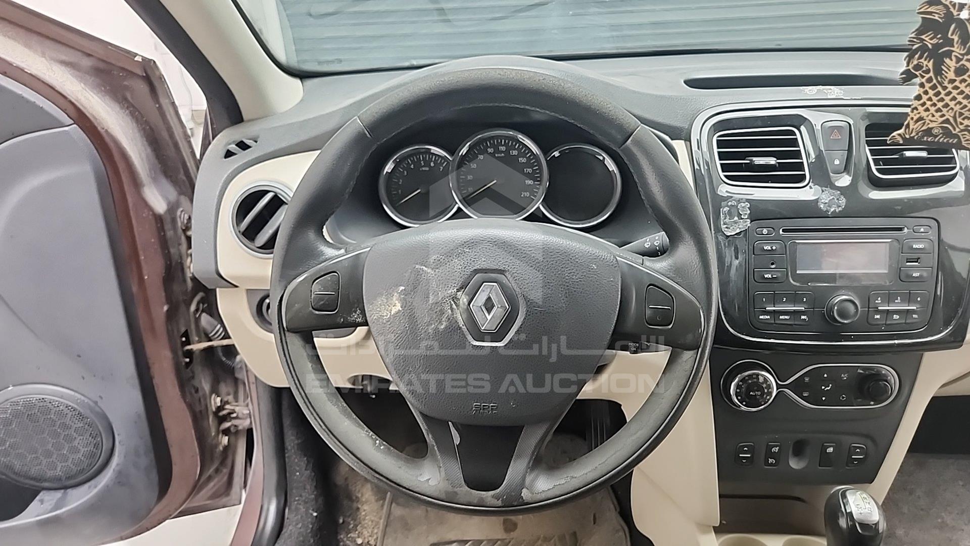 2017 RENAULT SYMBOL VIN: VF14SRAB7HT513853