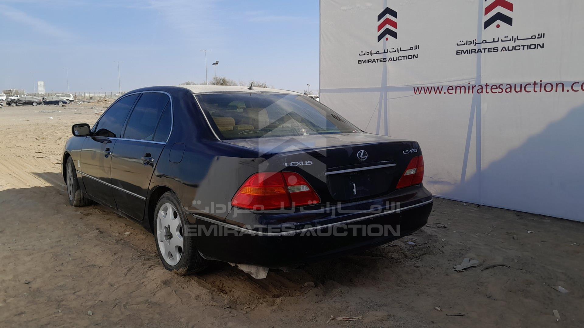 2001 LEXUS LS 430 VIN: JTHBN30F610051499