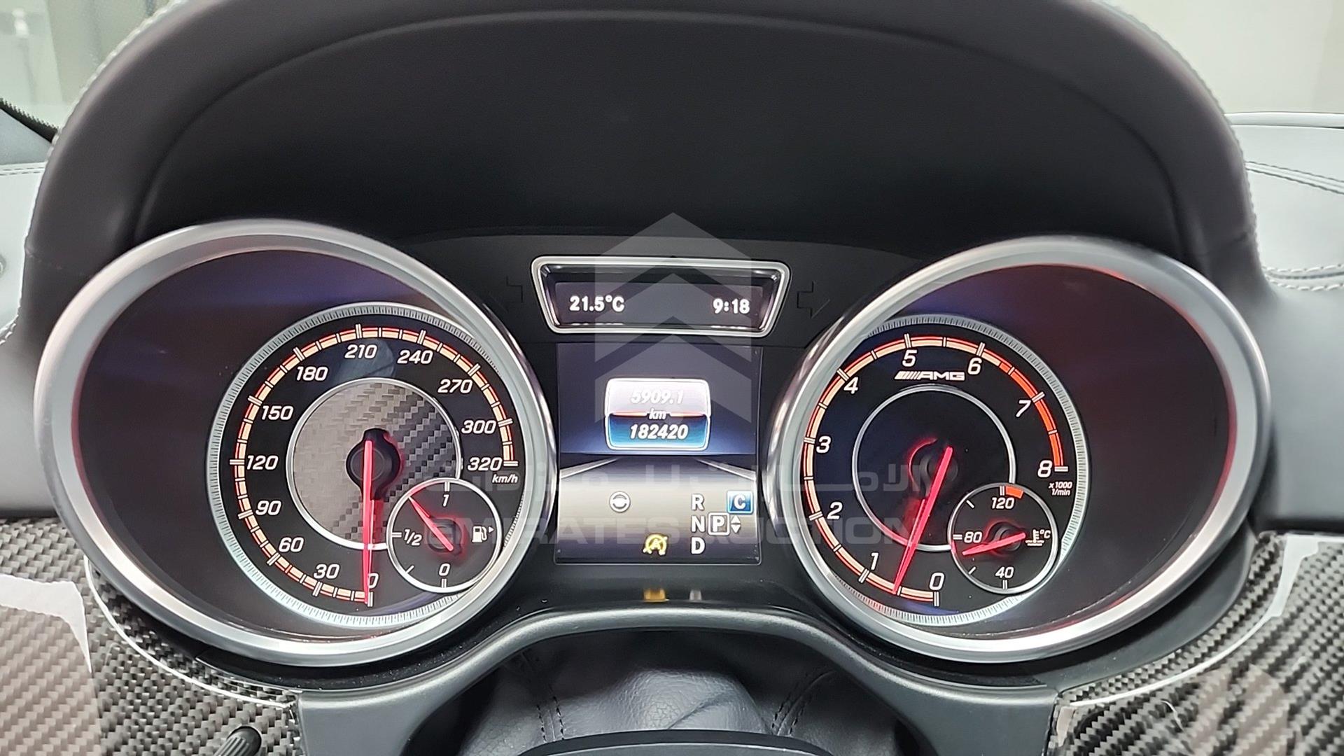 2016 MERCEDES GLE 63 VIN: WDCED7FB1GA036631