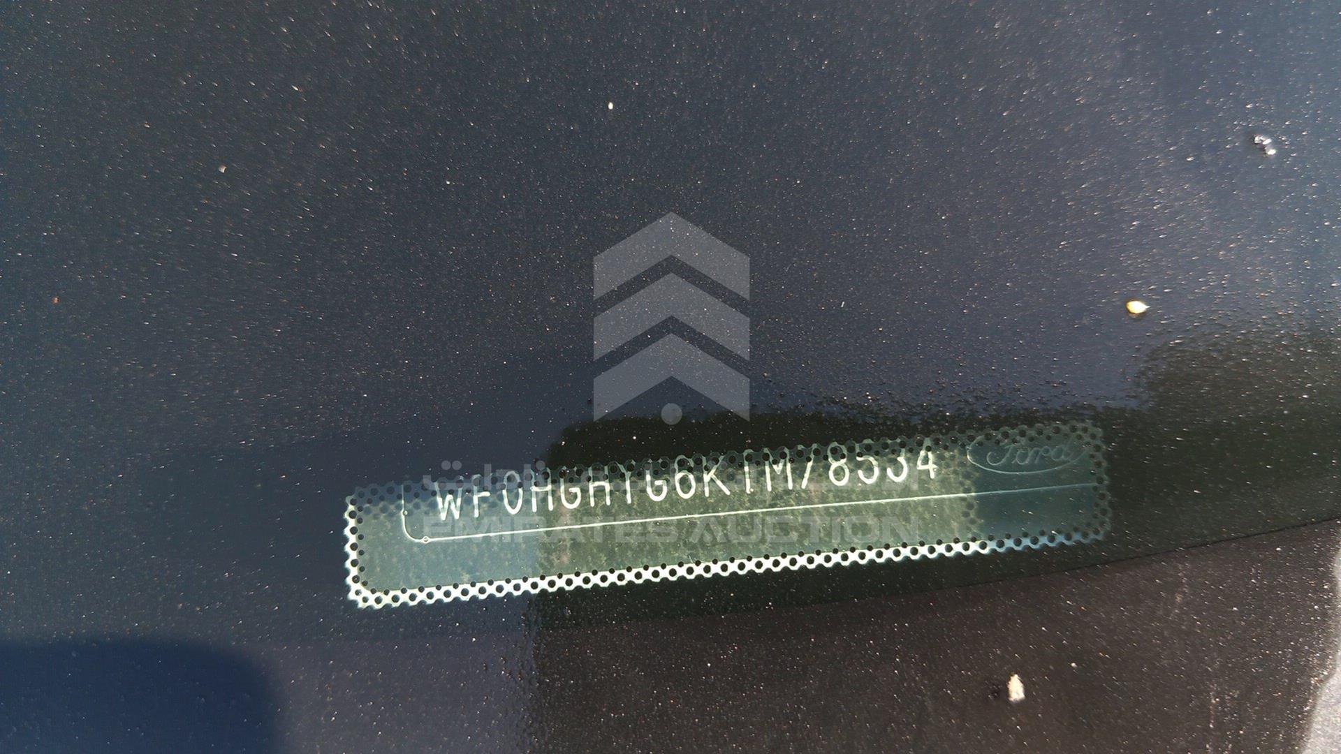 2019 FORD TRANSIT VIN: WF0HGHYG6KTM78534