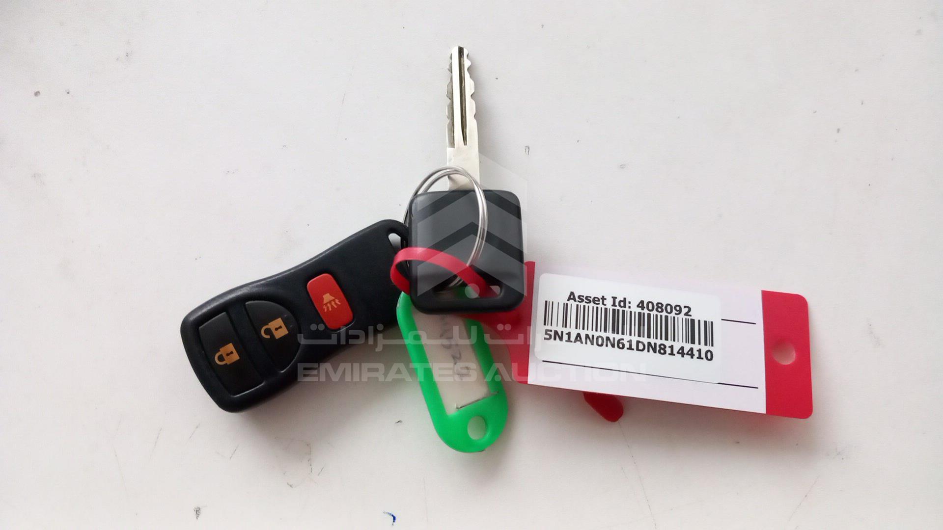 2013 NISSAN XTERRA VIN: 5N1AN0N61DN814410
