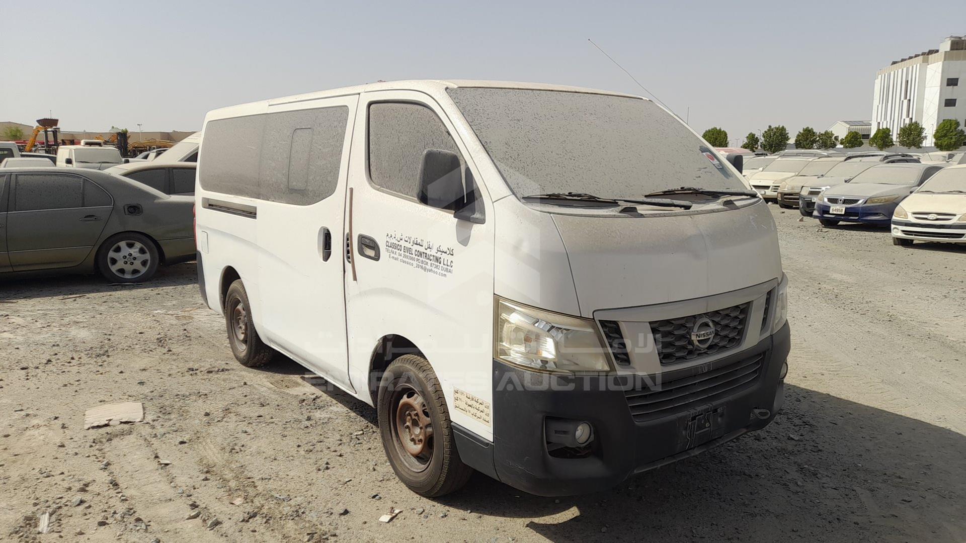 2016 NISSAN URVAN VIN: JN6BE6DS2G9023999