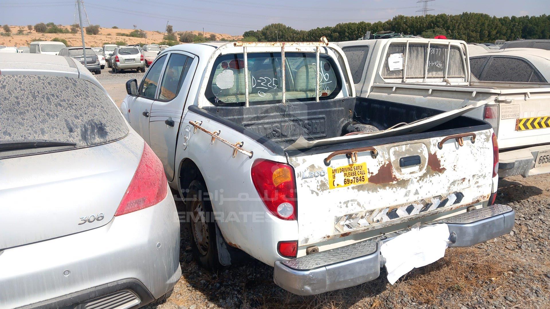 2007 MITSUBISHI L 200 VIN: MMBJNKA507D109396