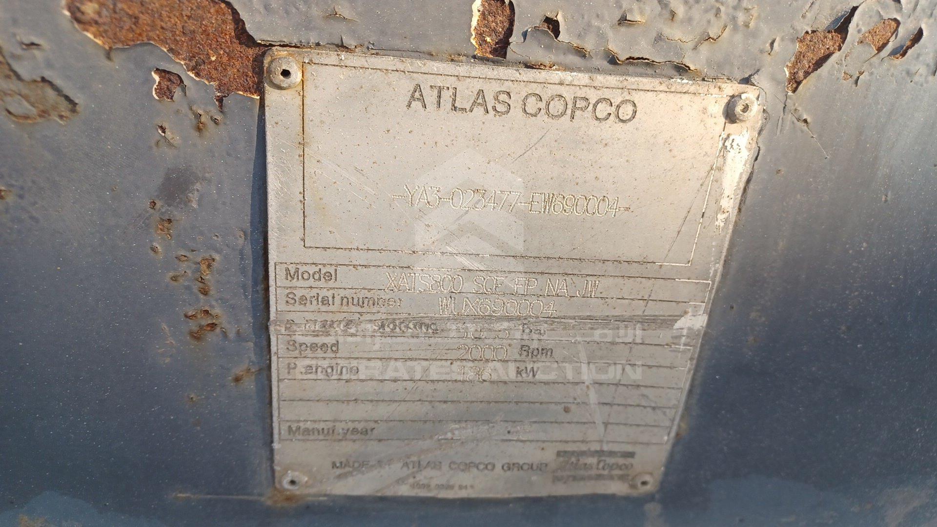 2014 ATLAS COPCO --- VIN: WUX690004