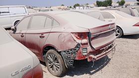 2022 MG 5 - Scrap without document — Rear Left Angle — Photo 6 — Thumbnail