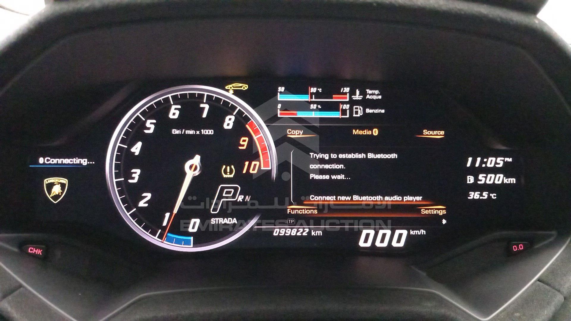2018 LAMBORGHINI HURACAN VIN: ZHWED4ZF5JLA10123