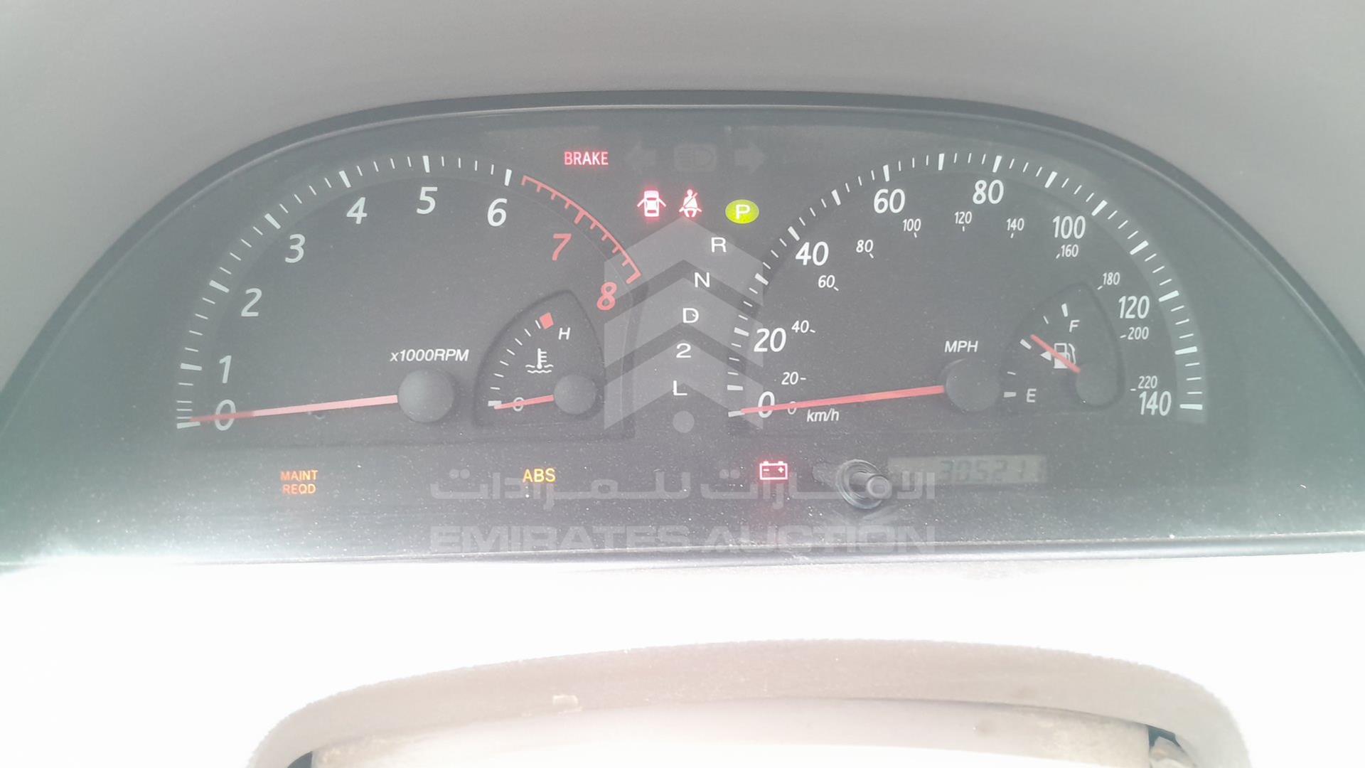 2004 TOYOTA CAMRY VIN: 4T1BE32K34U284373