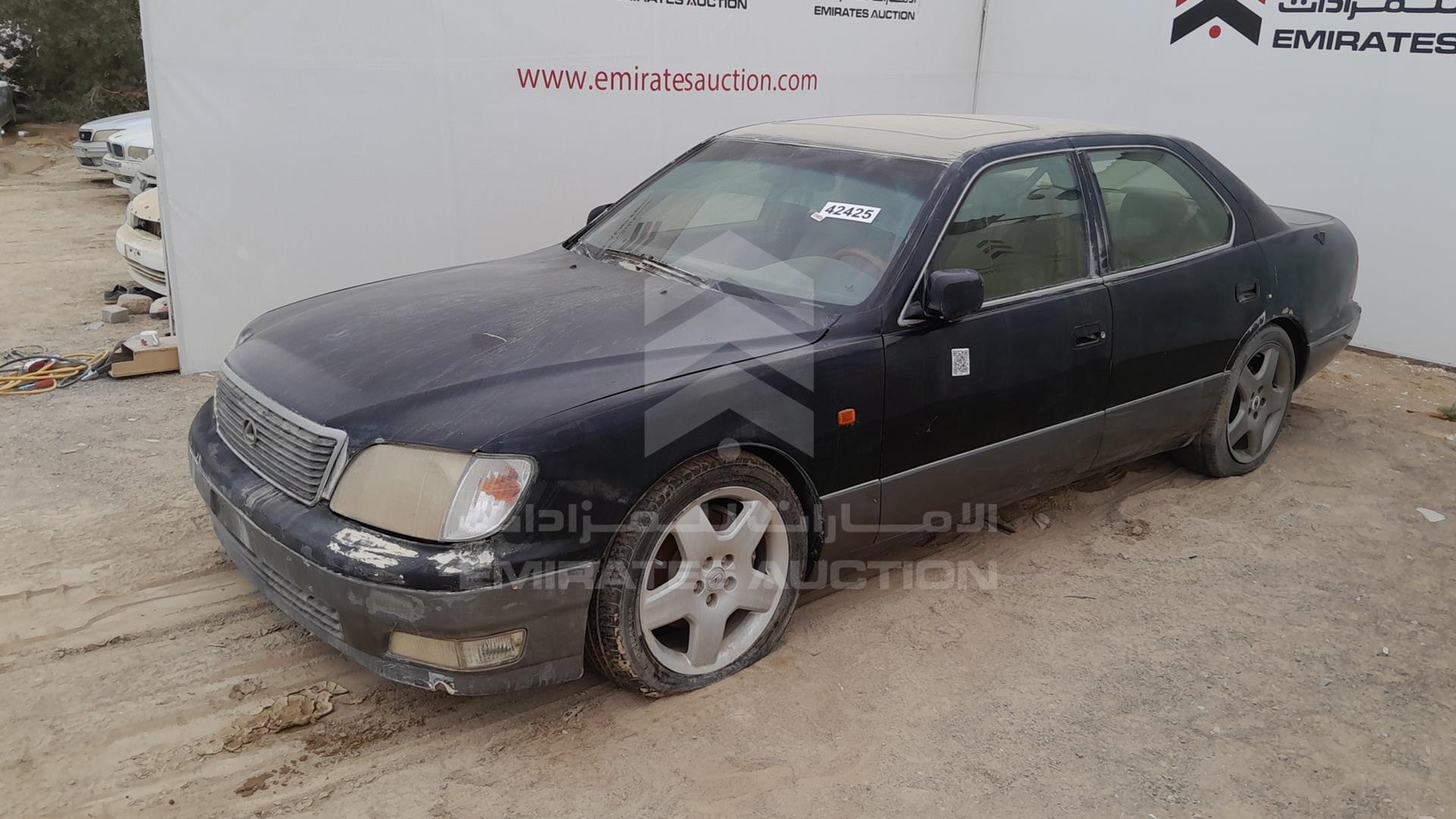 1997 LEXUS LS400 VIN: JT8BH28F7V0092378