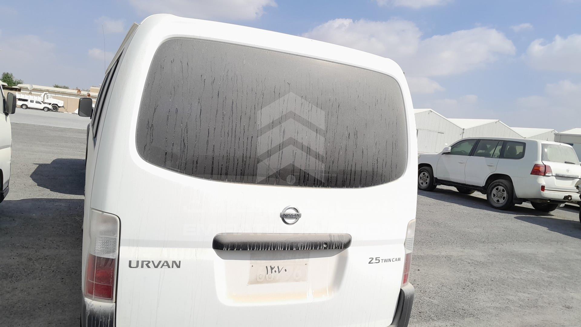 2009 NISSAN URVAN VIN: JN6AE54S59X018798