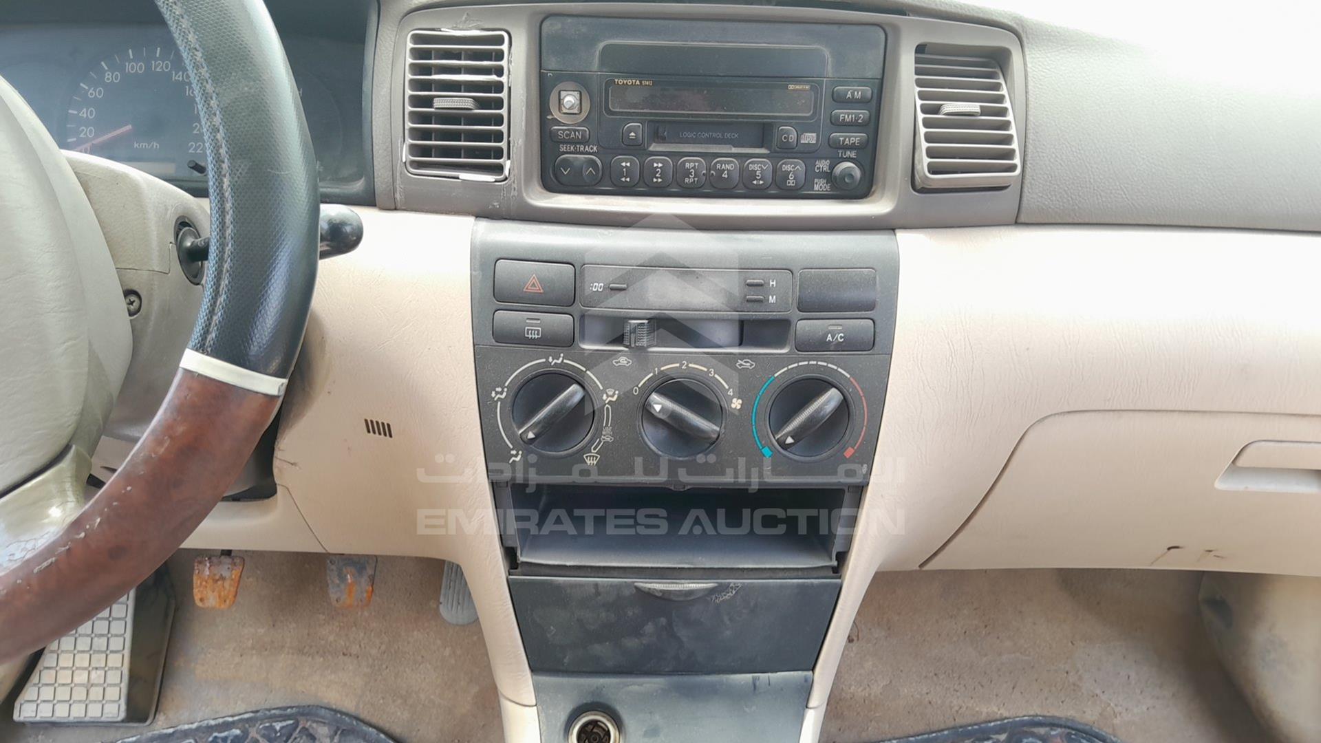 2002 TOYOTA COROLLA VIN: JTDBW23E920019823