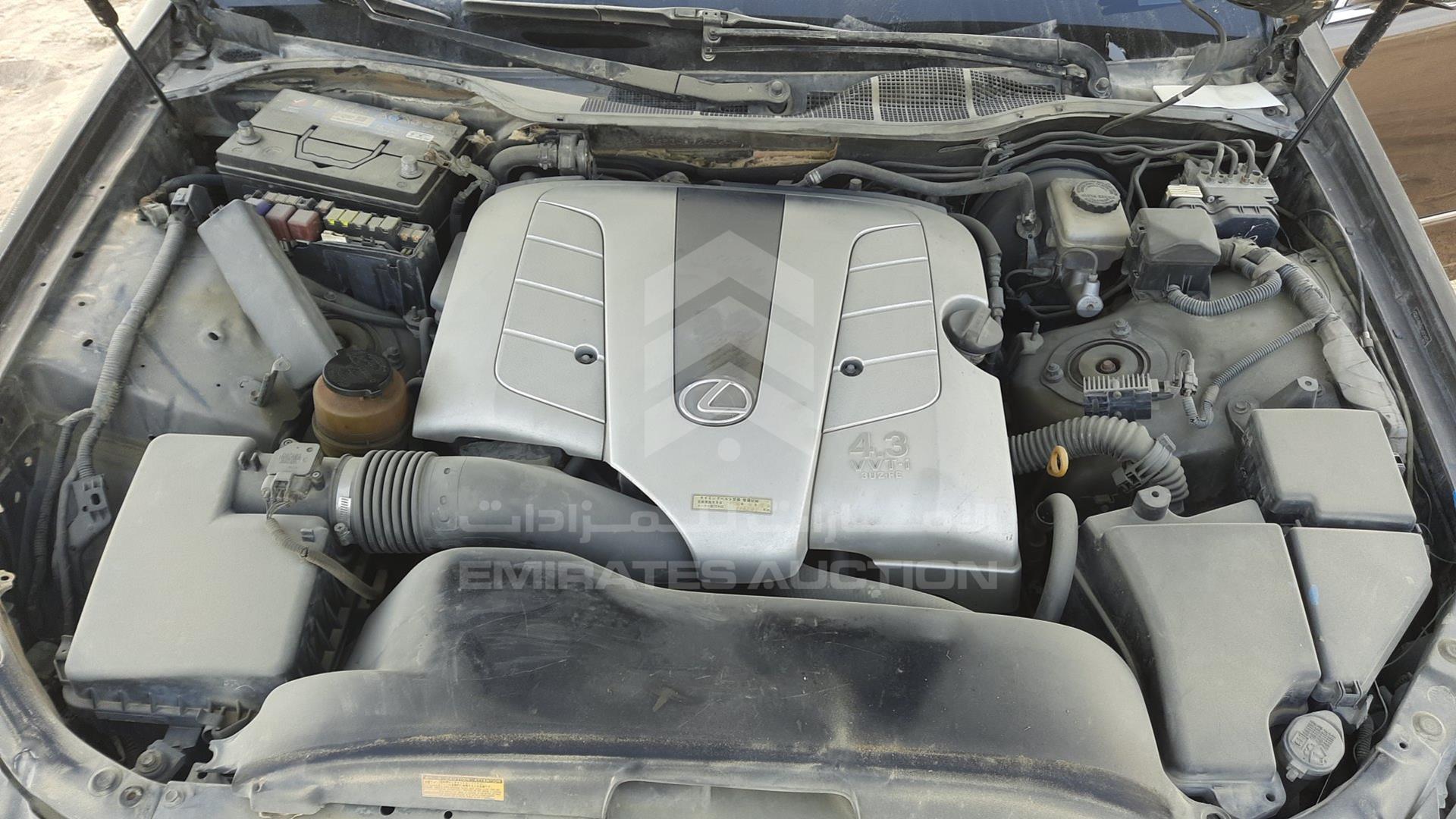 2004 LEXUS LS 430 VIN: JTHBN36F340124324