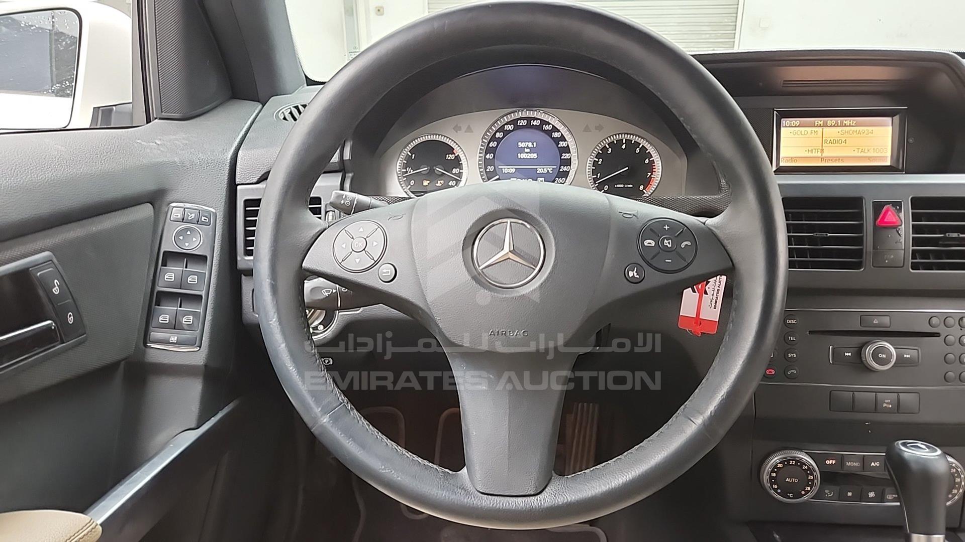 2009 MERCEDES GLK 280 VIN: WDCGG81D39F298106