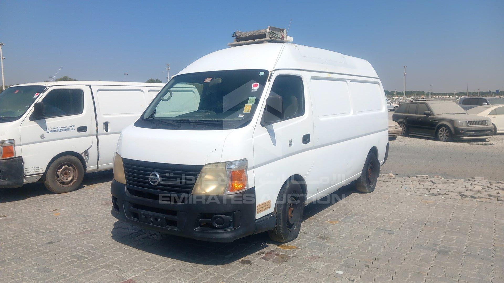 2012 NISSAN URVAN VIN: JN6AE53S4CX010829
