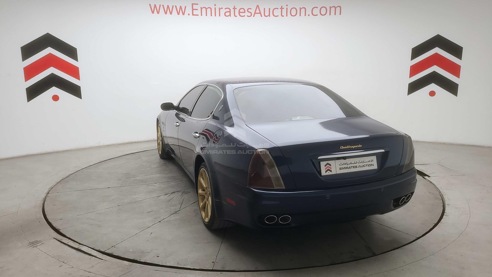 2008 MASERATI QUATTROPORTE VIN: ZAMFG39F180035524