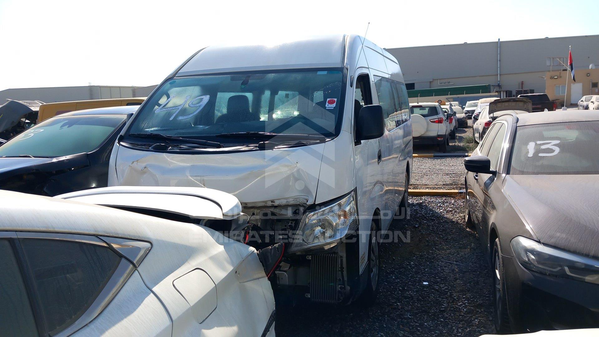 2020 NISSAN URVAN VIN: JN6BE6DS0L9062729
