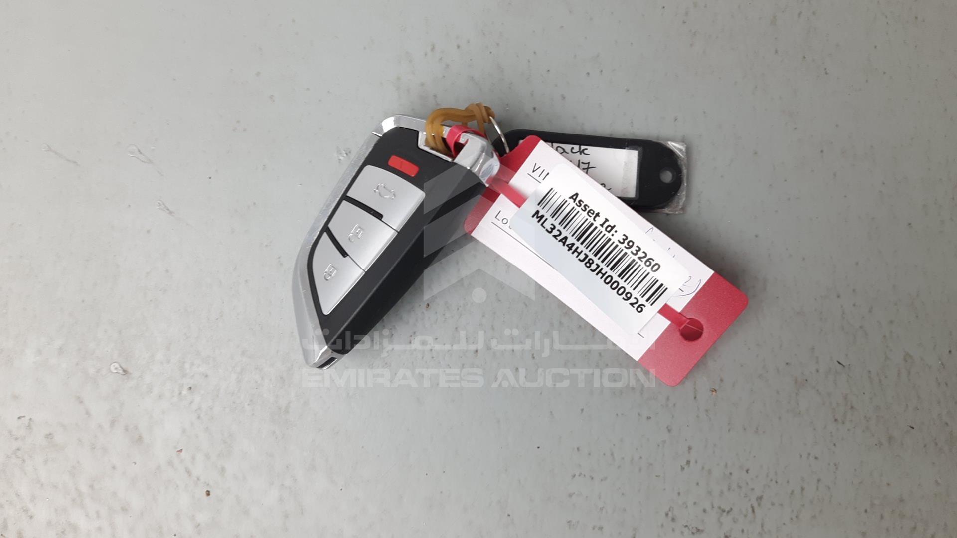 2018 MITSUBISHI MIRAGE VIN: ML32A4HJ8JH000926