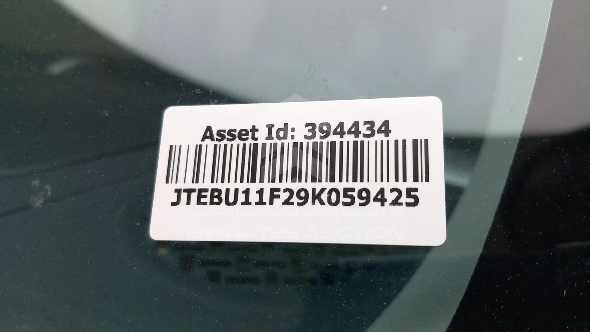 2009 TOYOTA FJ CRUISER VIN: JTEBU11F29K059425