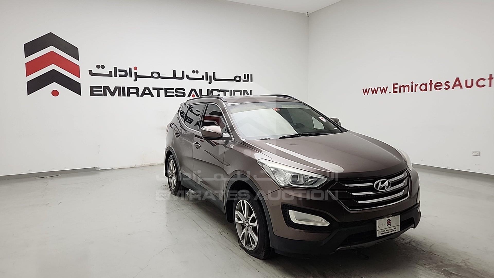 2014 HYUNDAI SANTA FE VIN: KMHST81CXEU154024