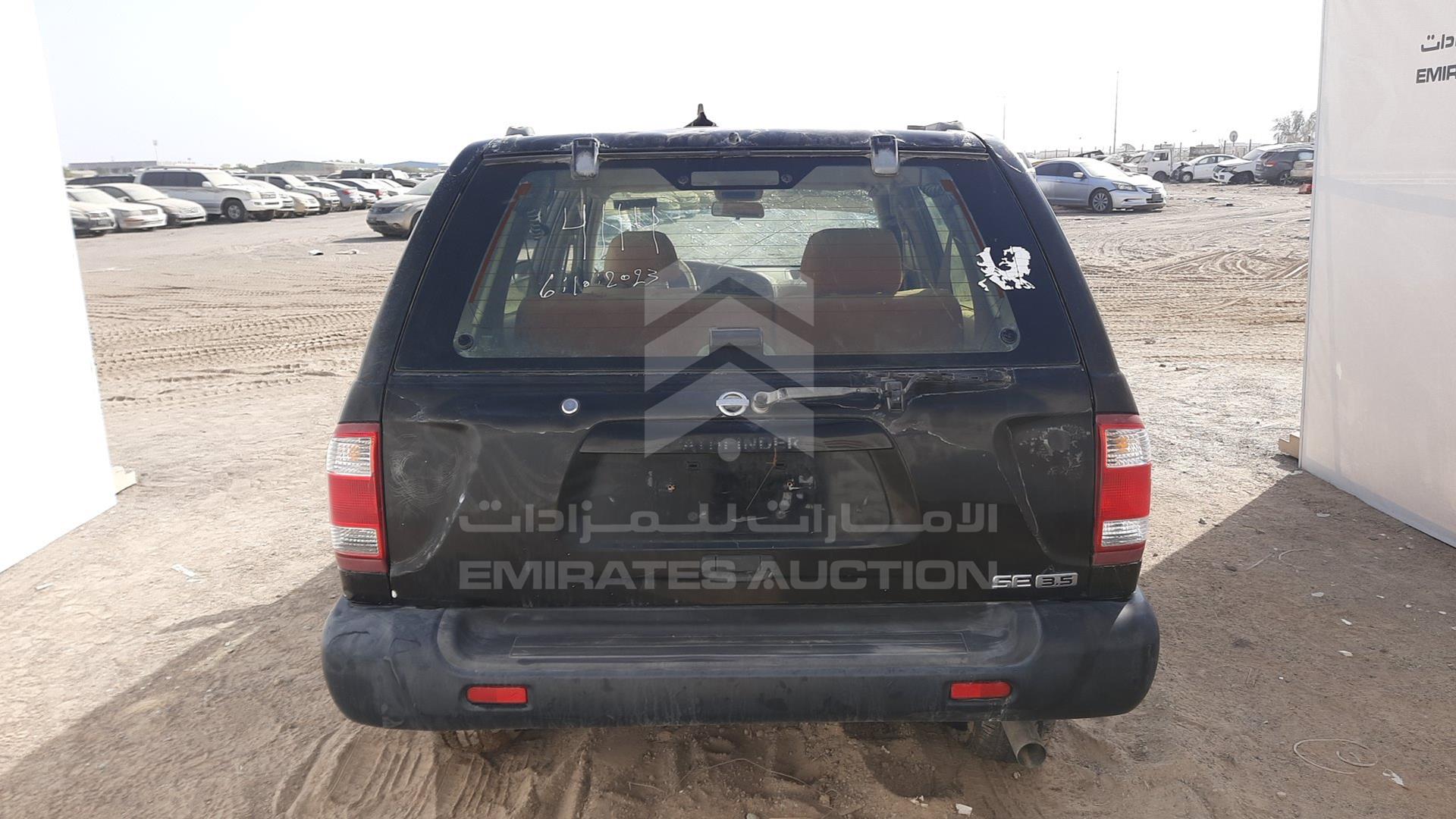 2004 NISSAN PATHFINDER VIN: JN8DR05YX4W702954