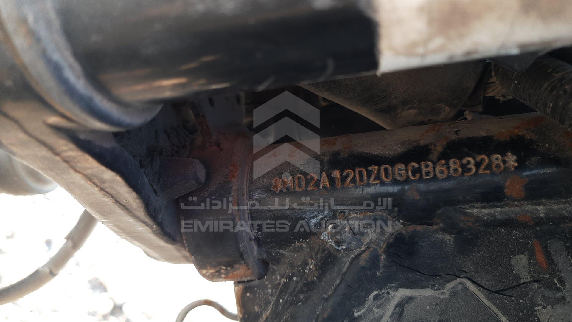 2016 BAJAJ PULSAR 180CC VIN: MD2A12DZ0GCB68328