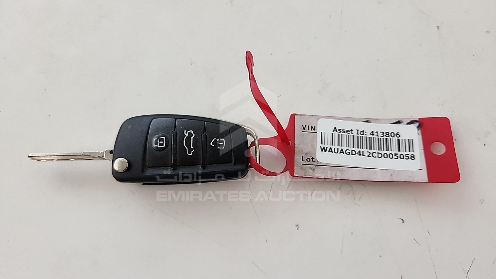 2012 AUDI Q7 VIN: WAUAGD4L2CD005058