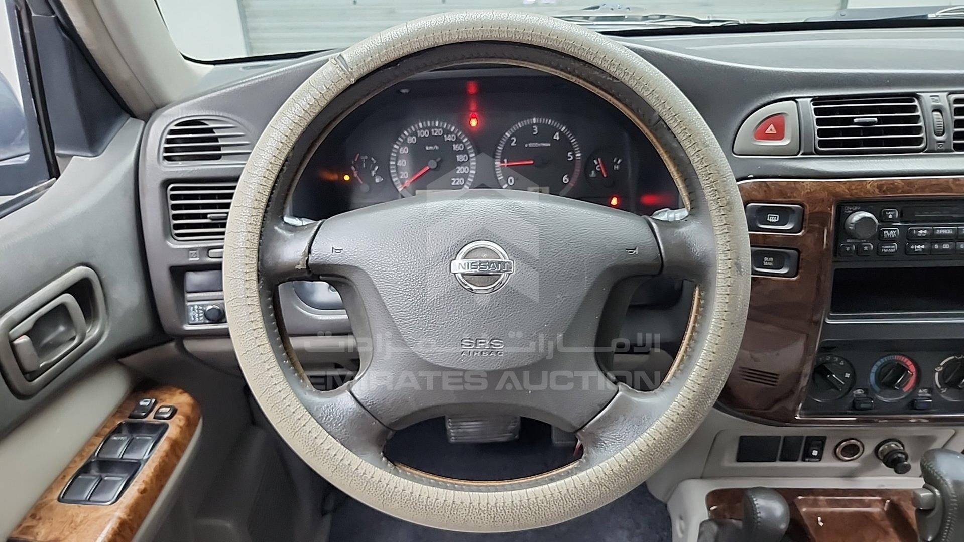 2003 NISSAN PATROL VIN: JN8FY15Y33X500595