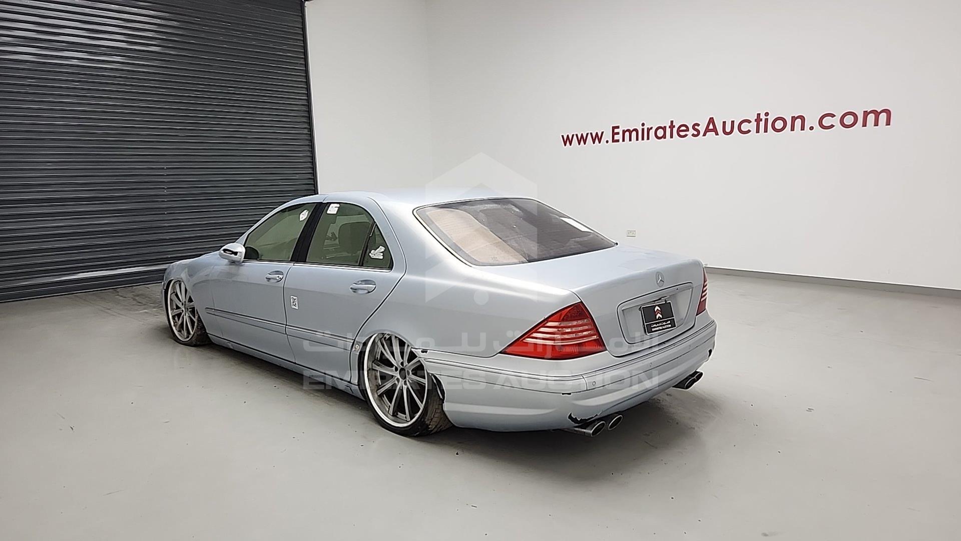 2005 MERCEDES S 320 VIN: WDB2200631A480452