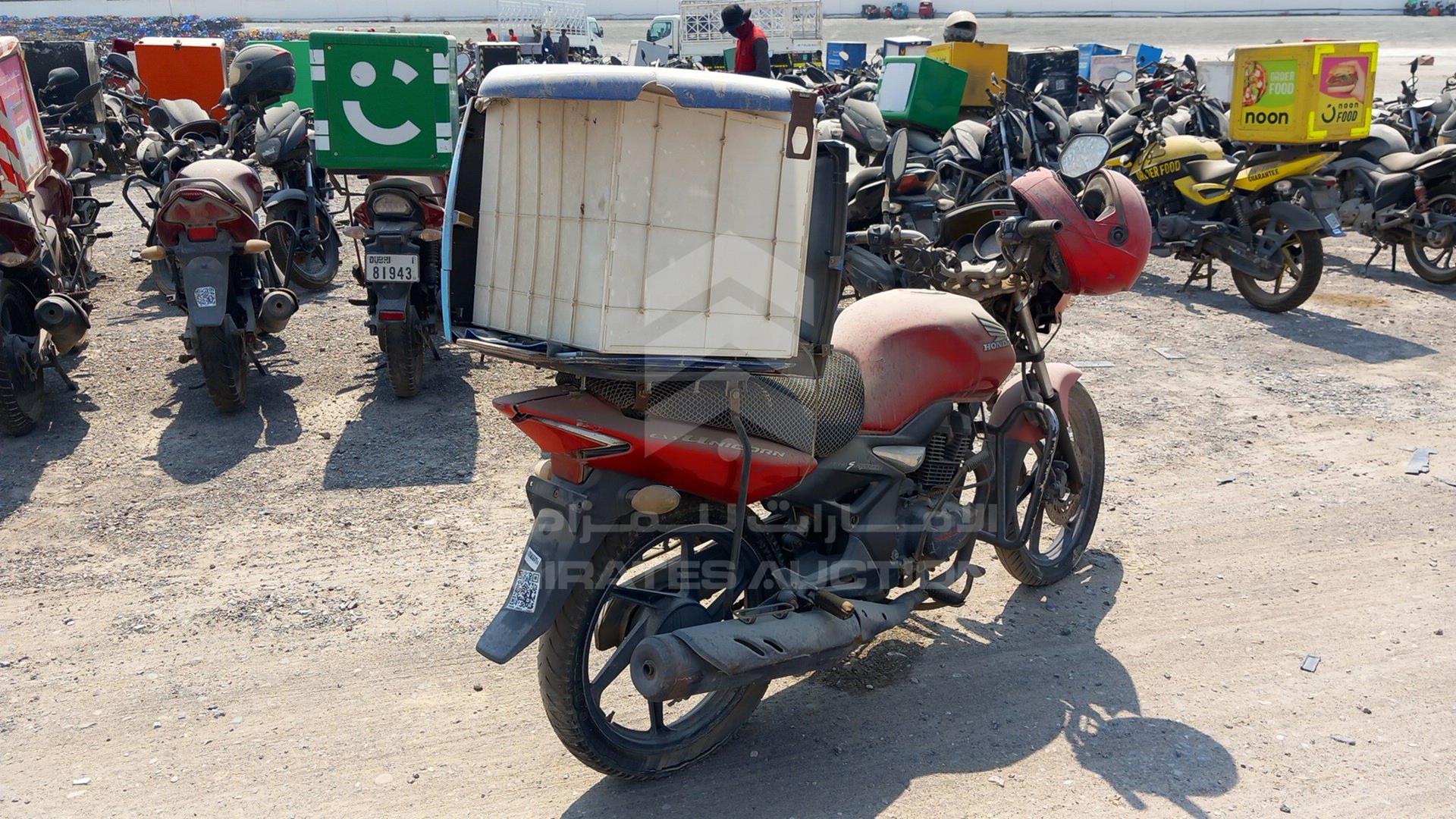 2012 HONDA UNICORN VIN: ME4KC09CBC8216162
