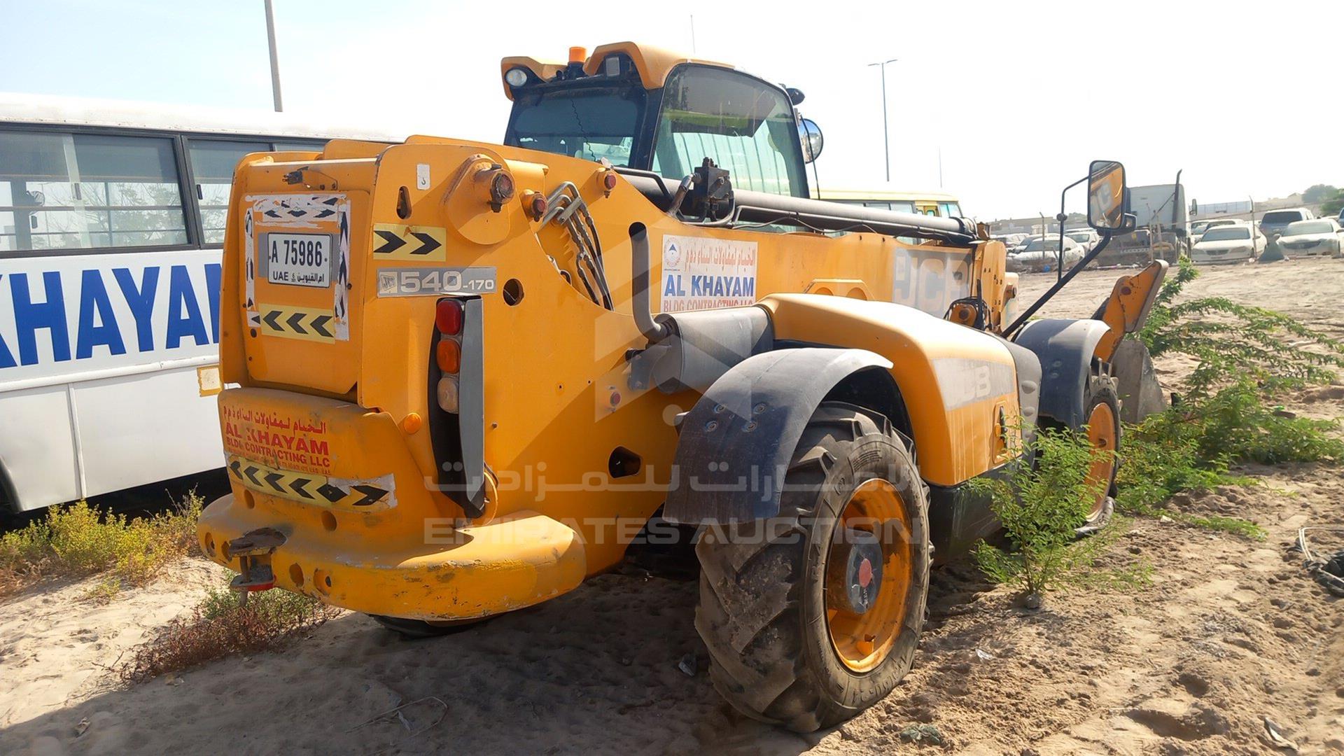 2014 JCB 540 - 170 VIN: JCB5AFKGT02338361