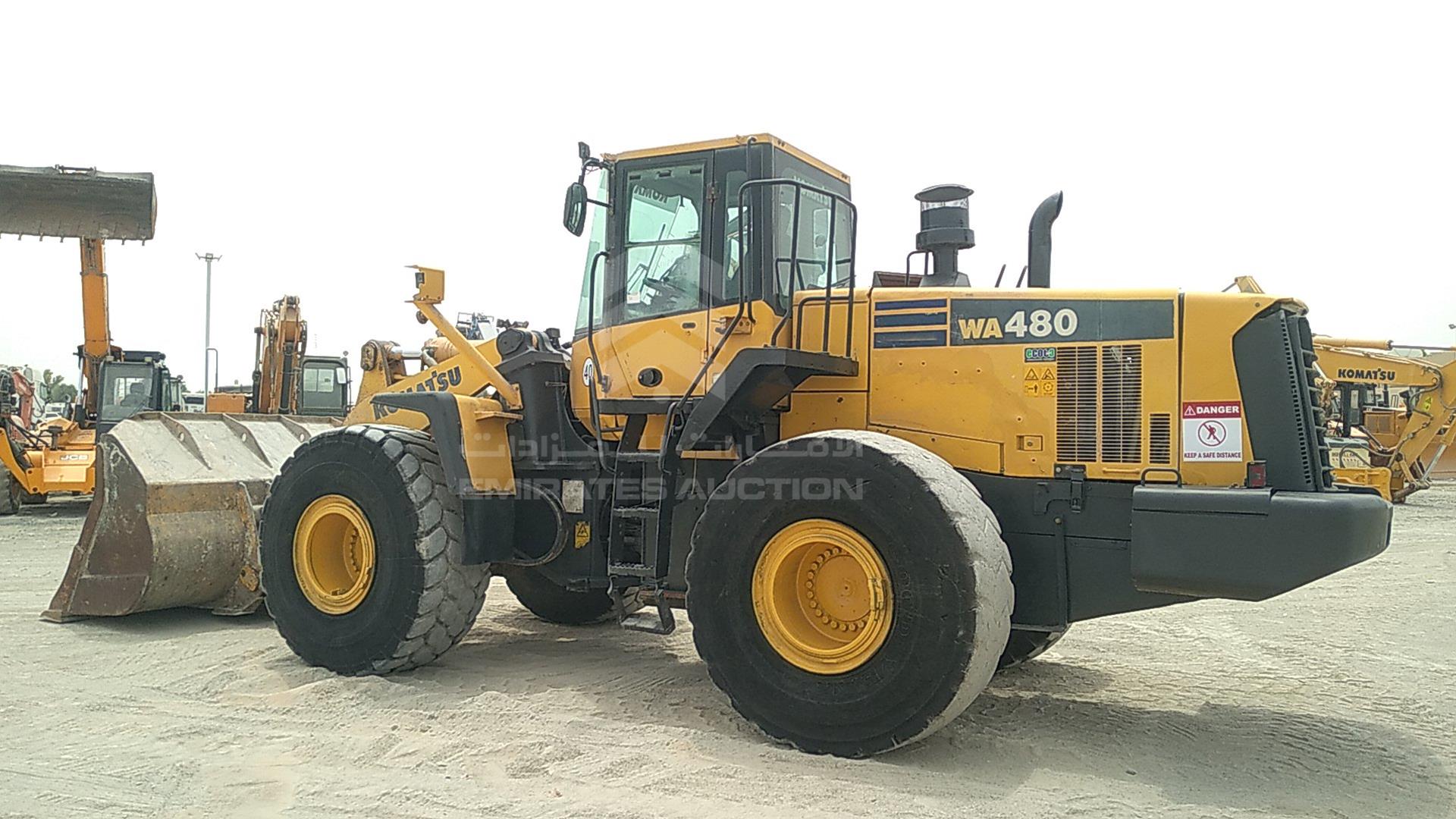 2015 KOMATSU WA480 6 VIN: KMTWA098E79H60592