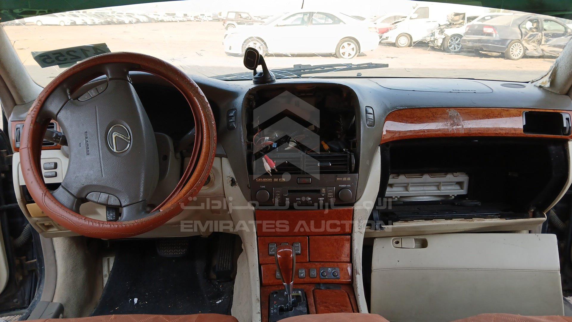 2005 LEXUS LS 430 VIN: JTHBN36F355001580