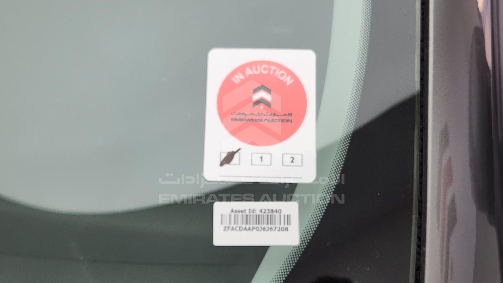 2018 DODGE NEON VIN: ZFACDAAP0J6J67208