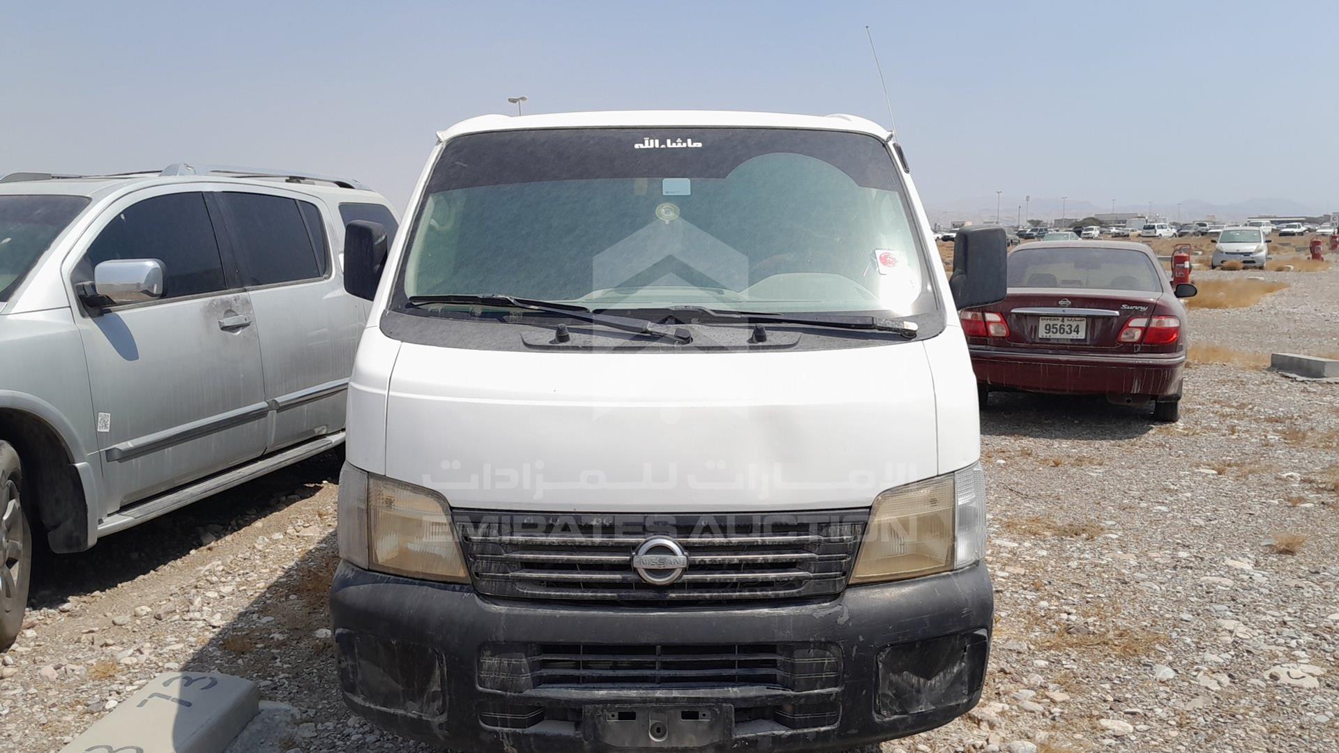 2003 NISSAN URVAN VIN: JN6FE52S53X401205
