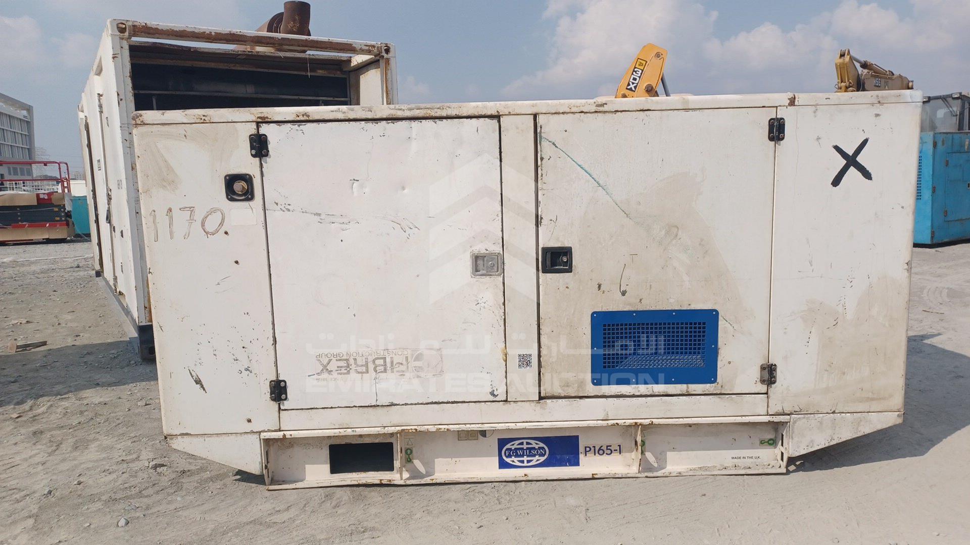 0 GENERATOR FG WILSON VIN: FGWPEP25EEMU00266