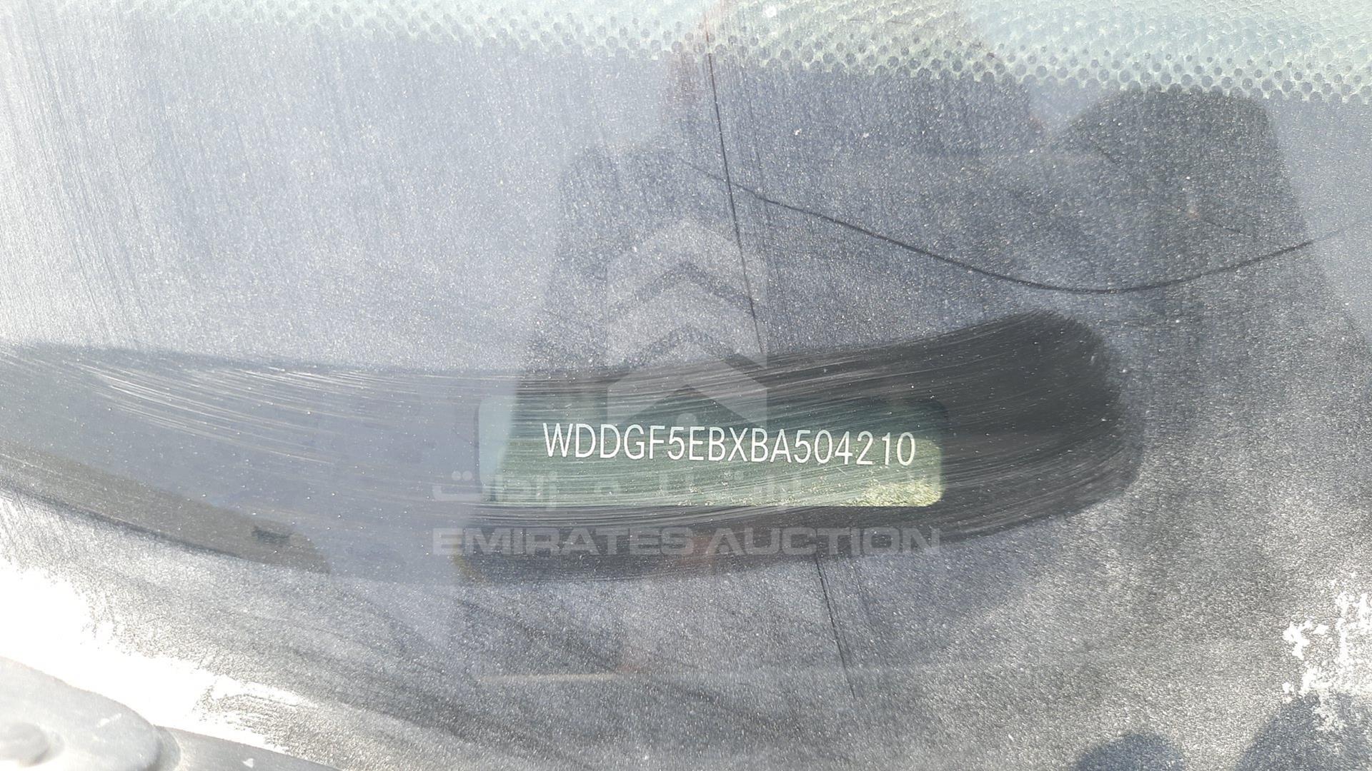 0 MERCEDES C 300 VIN: WDDGF5EBXBA504210