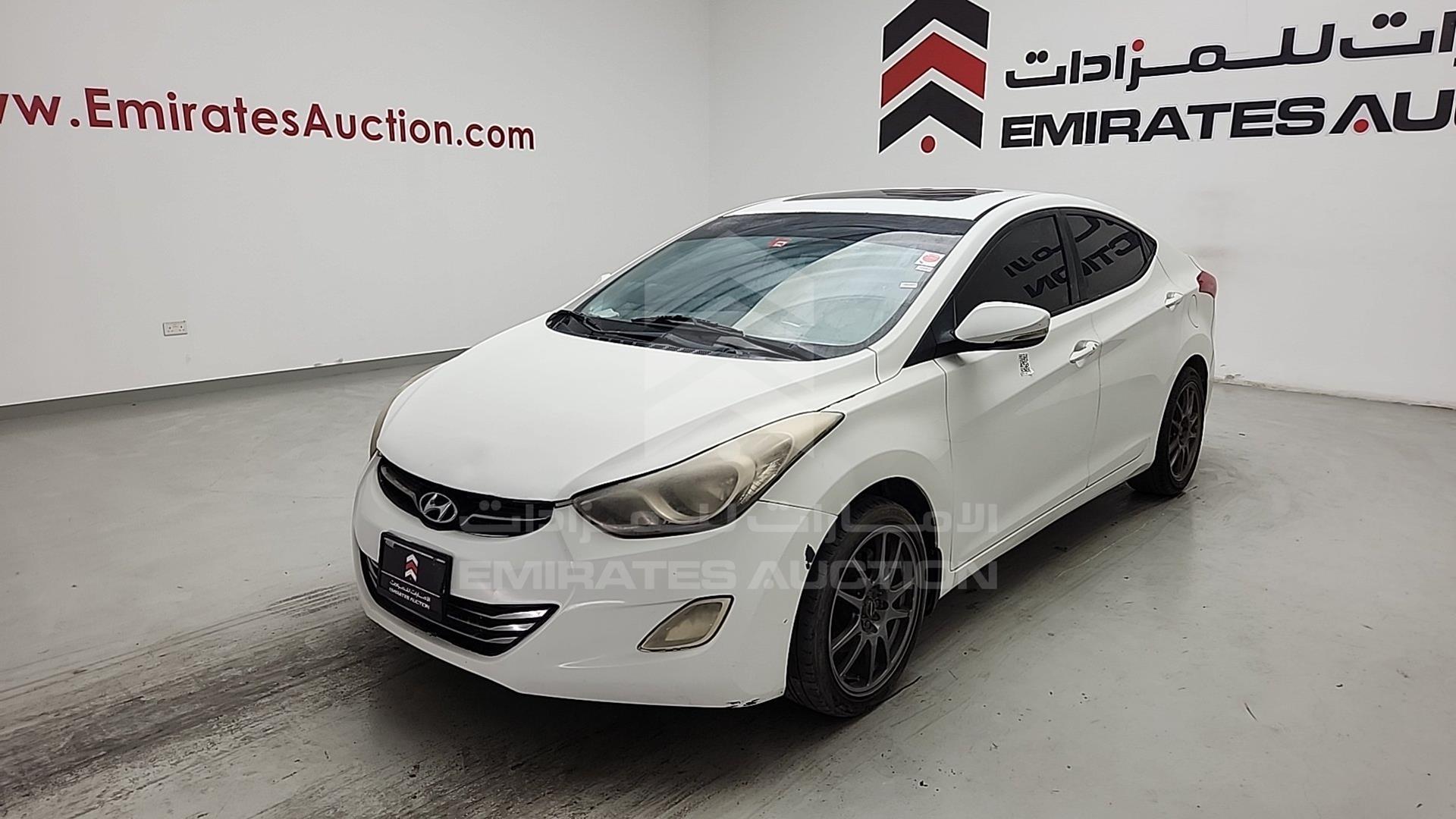 2012 HYUNDAI ELANTRA VIN: KMHDH41E6CU286117