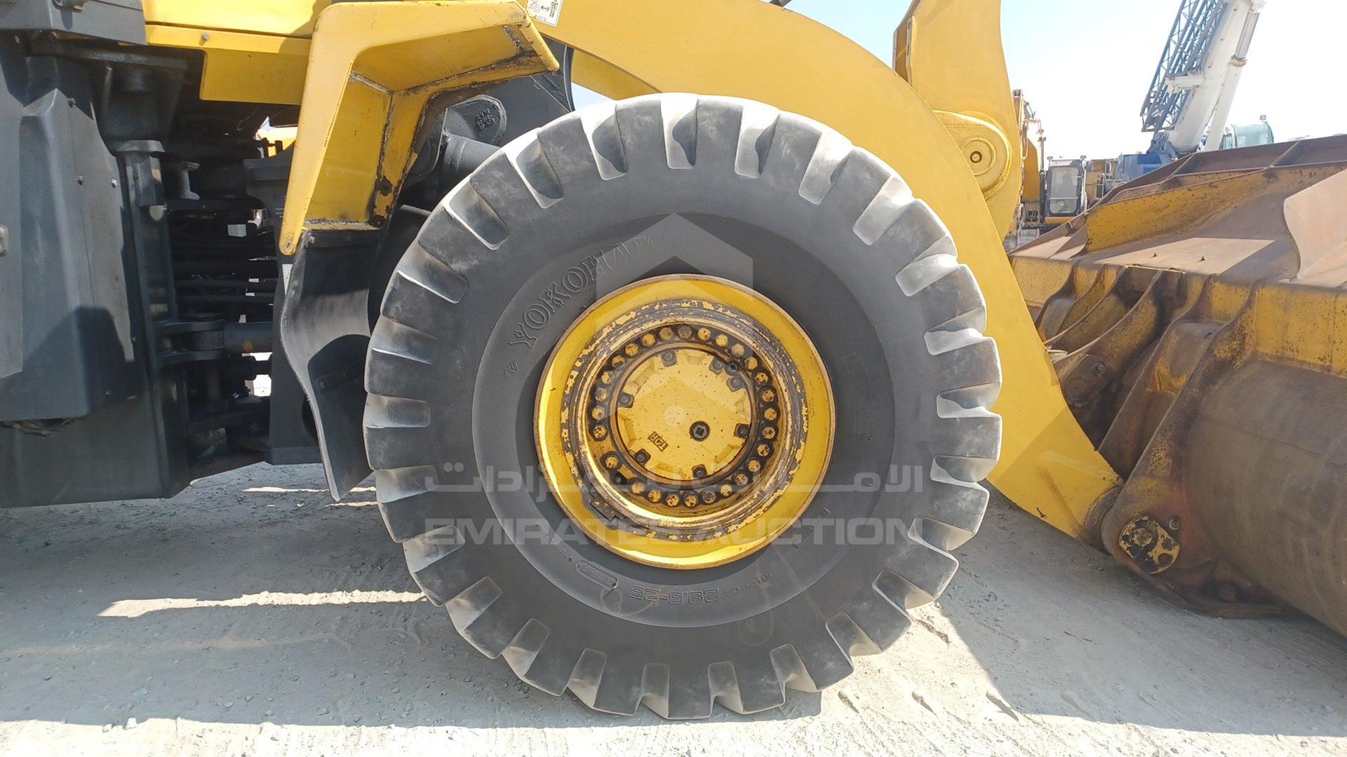 2014 KOMATSU WA500 VIN: WA09655391