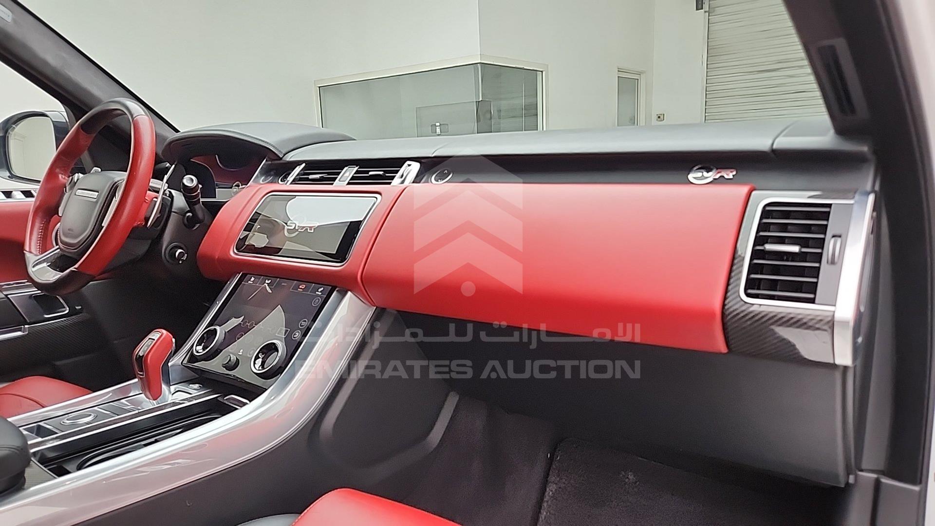 2022 RANGE ROVER SPORT SVR VIN: SALWA2BE6NA213962