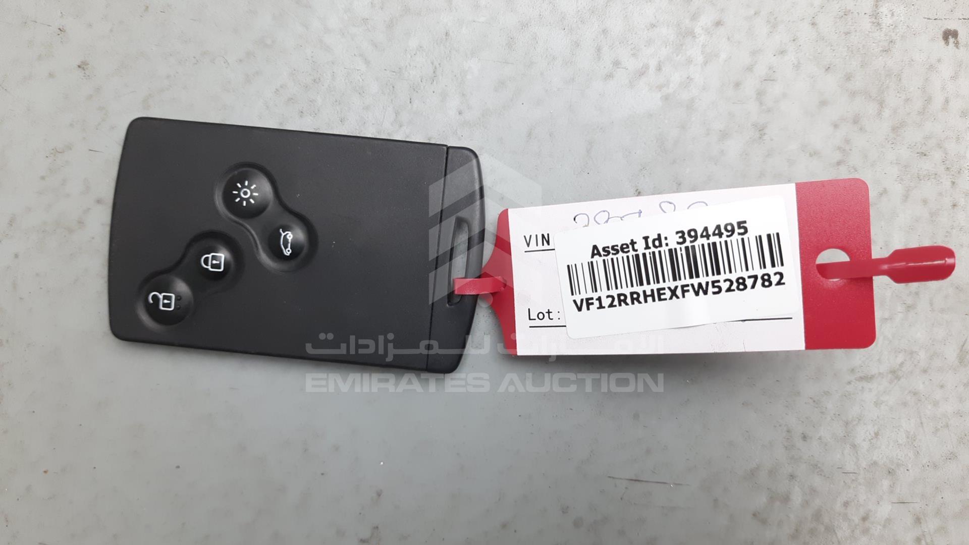 2015 RENAULT CAPTUR VIN: VF12RRHEXFW528782
