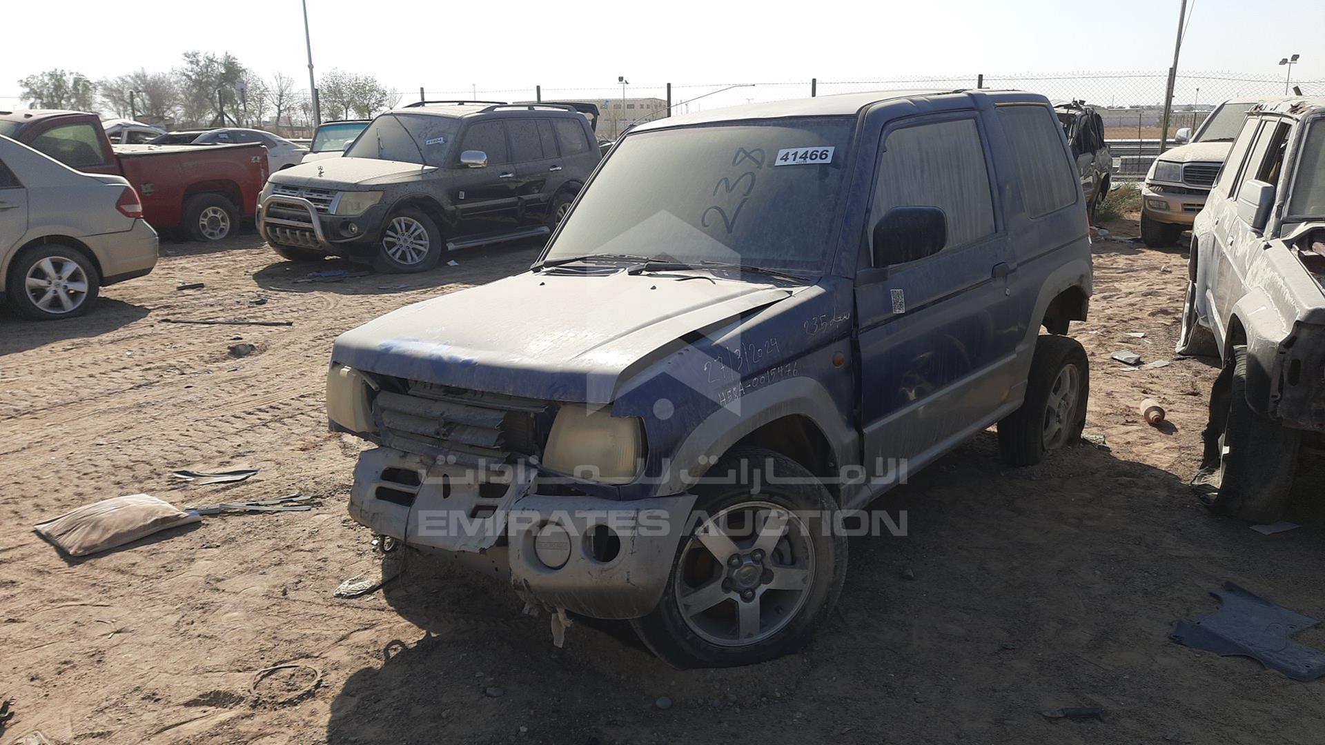 1999 MITSUBISHI PAJERO MINI VIN: H58A0015476