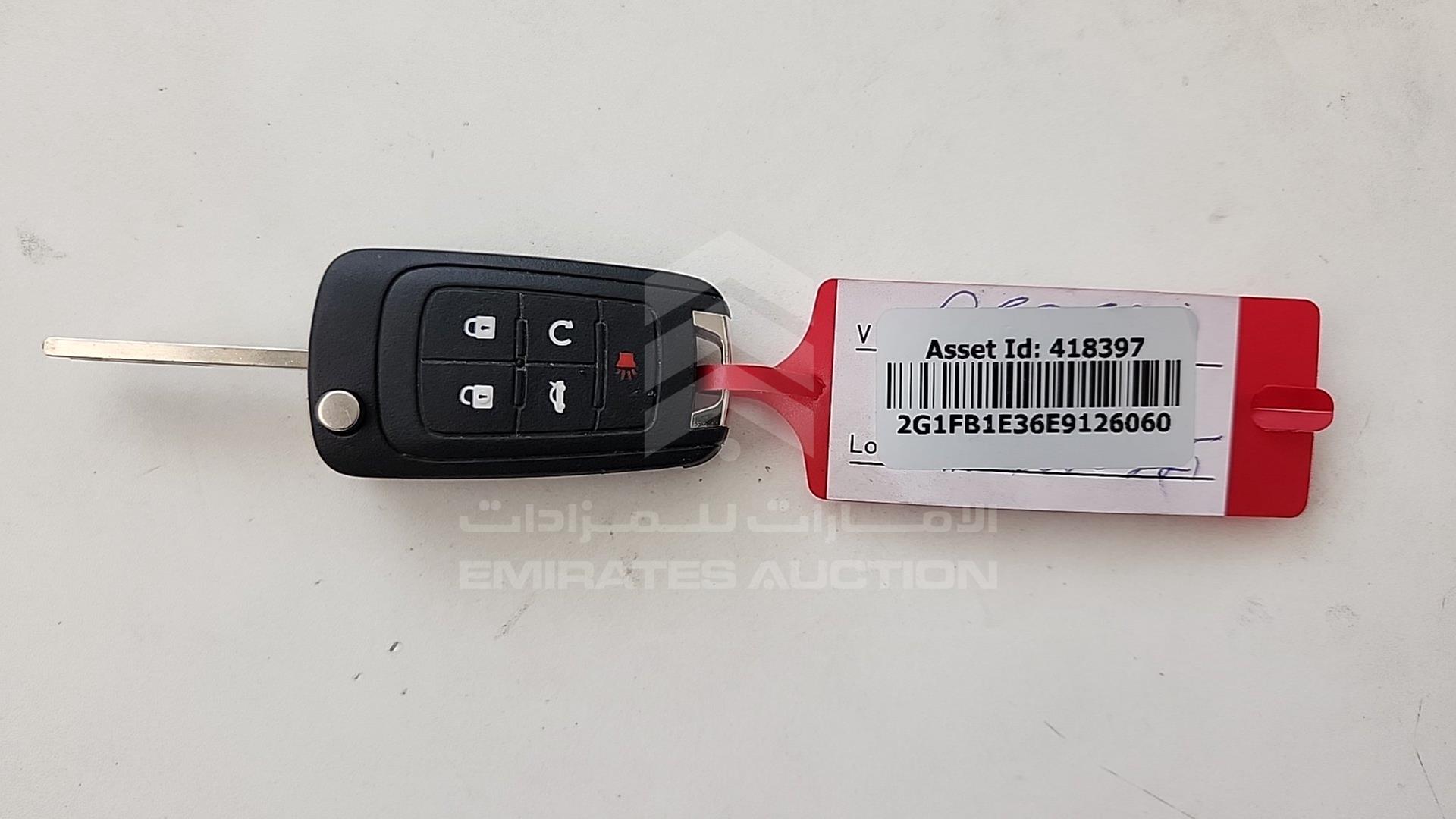 2014 CHEVROLET CAMARO VIN: 2G1FB1E36E9126060