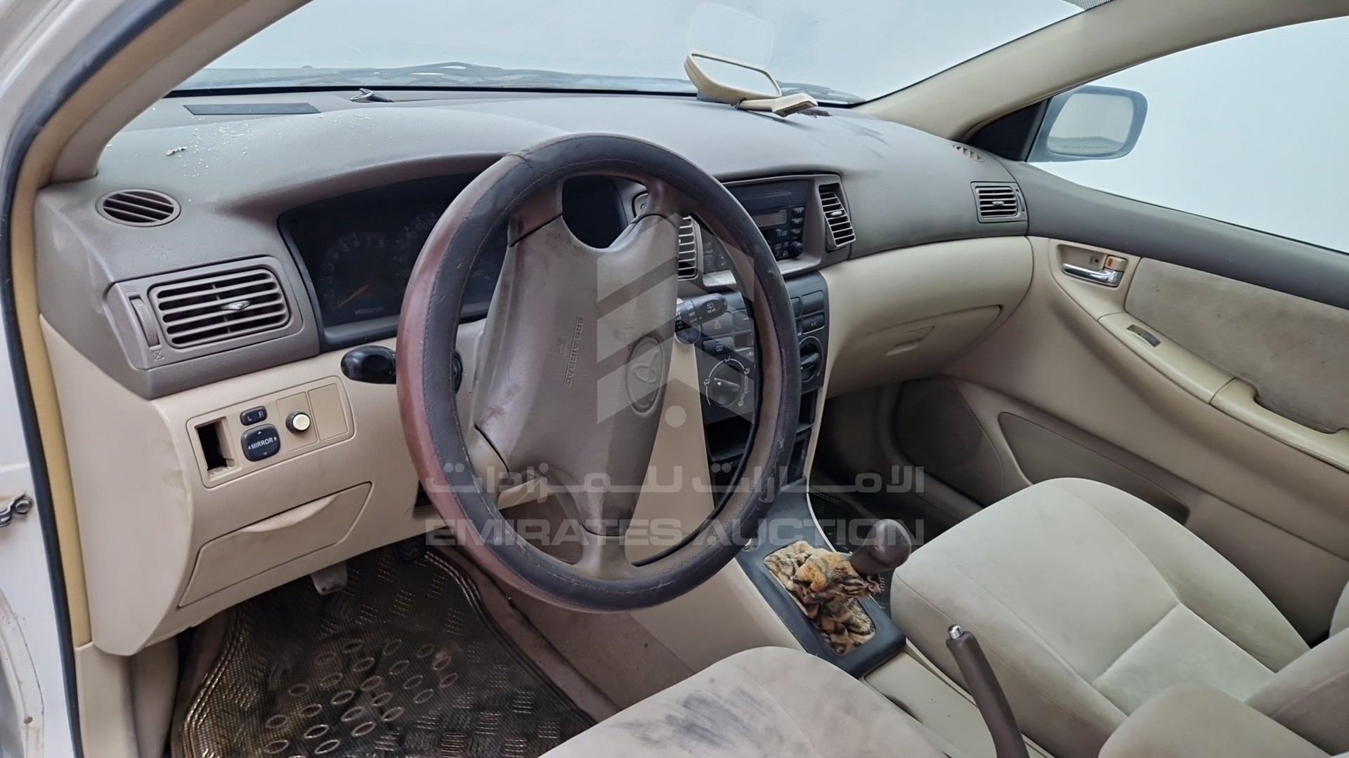 2003 TOYOTA COROLLA VIN: JTDER23E330106252
