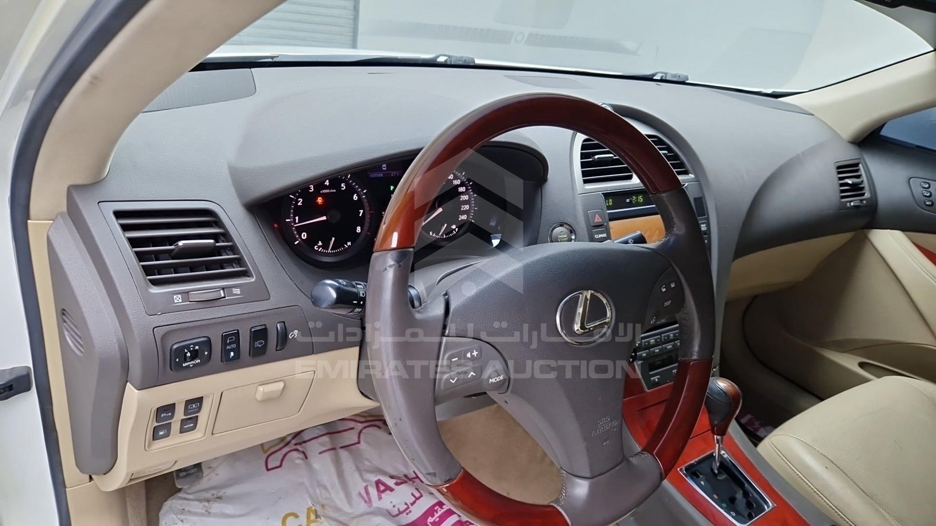 2007 LEXUS ES 350 VIN: JTHBJ46G672067538